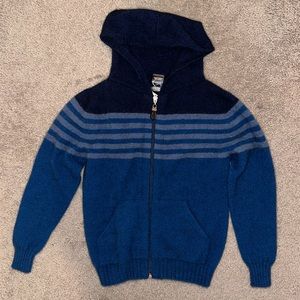 Cosy Kiwi brand new luxury merino & possum jacket, 5-6 years